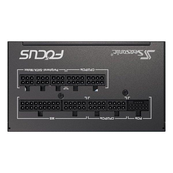 Seasonic シーソニック Focus GX-1000 ATX3 V4 80PLUS GOLD/1000W/ATX3.1&PCIe5.1対応/フルモジュラー/黒 SRP-FGX102-A5A32SF(2641775)の画像