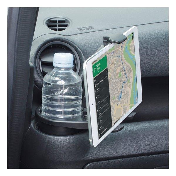 アクセサリー Japanet takemoto 槌屋ヤック（ツチヤヤック） 車用 ドリンクインタブレットホルダー