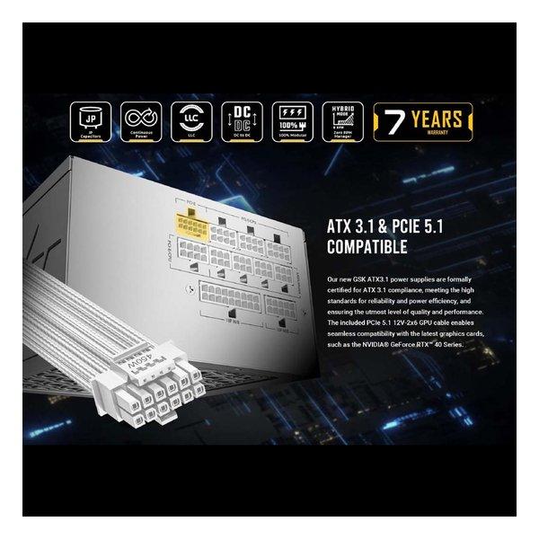 Antec アンテック 電源ユニット ATX3.1対応/80PLUS GOLD/850W/フル