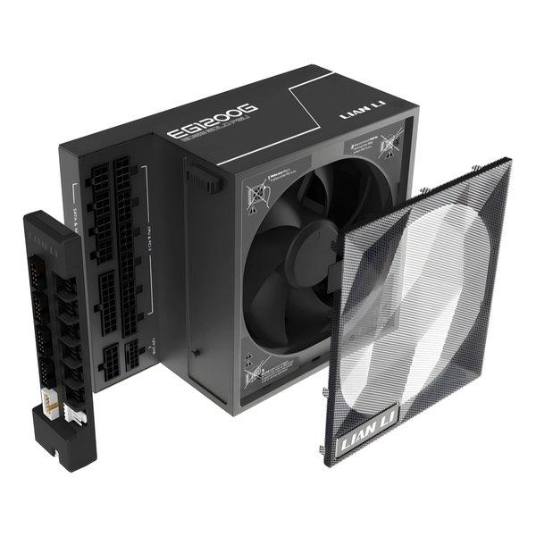 LIAN LI リアンリー 電源ユニット EDGE Gold 1200 1200W/ATX 3.1/80 PLUS GOLD/PCIe 5.1/ブラック EG1200G BLACK(2647052)_8