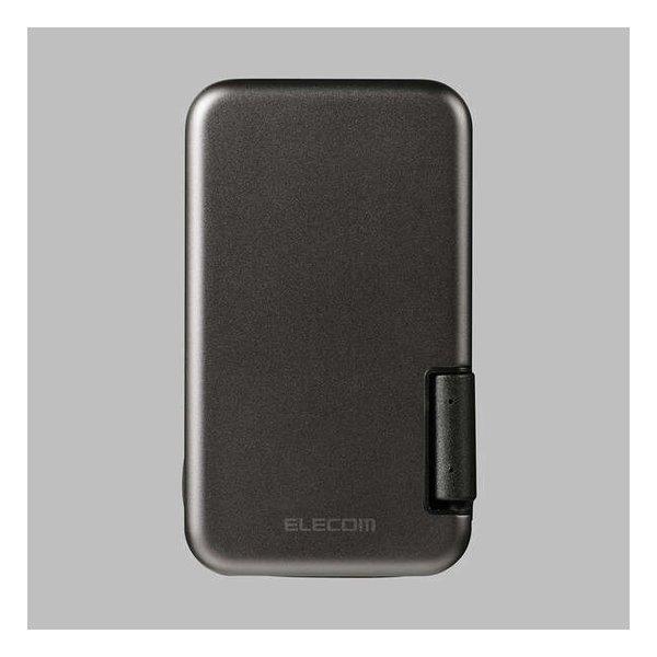 ELECOM エレコム 外付けSSD 250GB/iPhone向けケーブル一体型/収納式/マグネット付/ブラック ESD-EPB0250GBK(2636159)