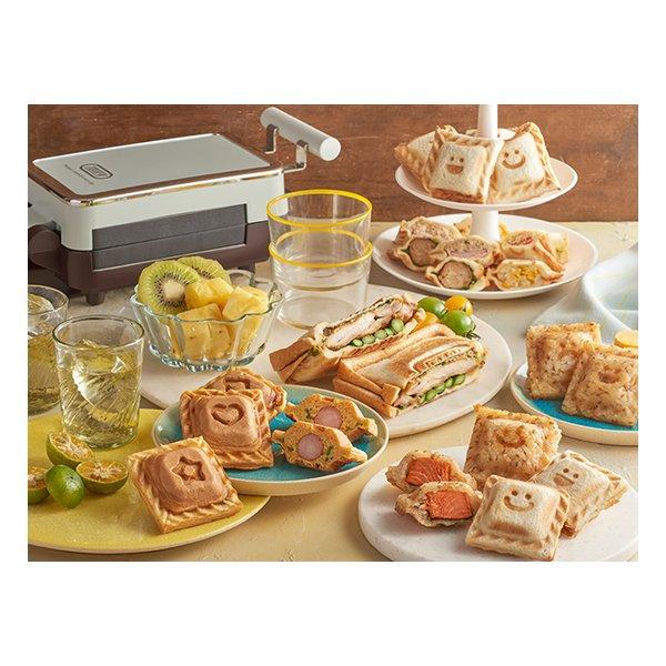 LADONNA（ラドンナ） Toffy クォーターホットサンドメーカー ペール