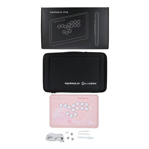VARMILO（アミロ） FK2 不屈 桜 格闘ゲーム用レバーレスアーケード