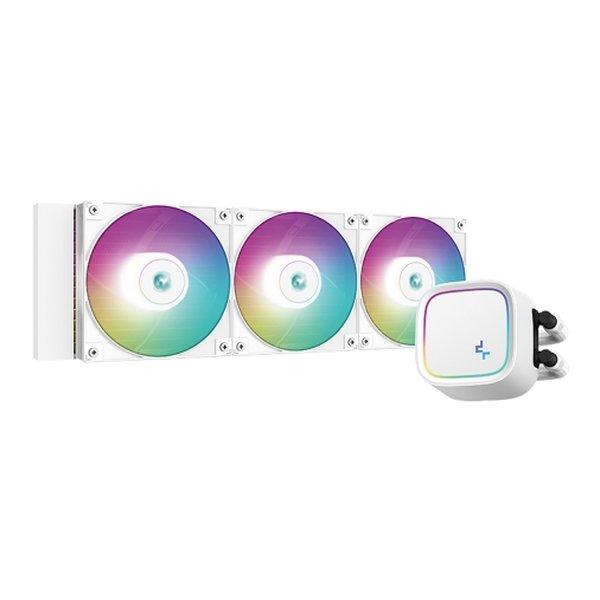 DEEPCOOL(ディープクール) 360mm水冷クーラー・ホワイト LE720 DEEPCOOL ディープクール スタンダード簡易水冷クーラー LE