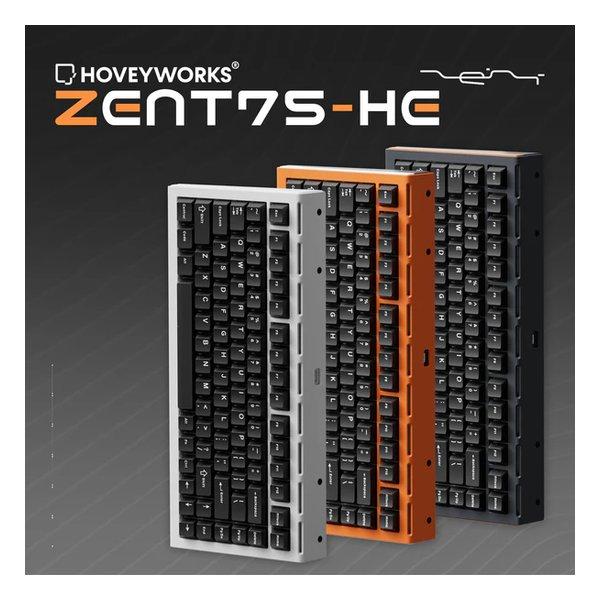 ヨギータ HOVEY WORKS（ホビーワークス） ゲーミングキーボード ZENT75-HE 8K
