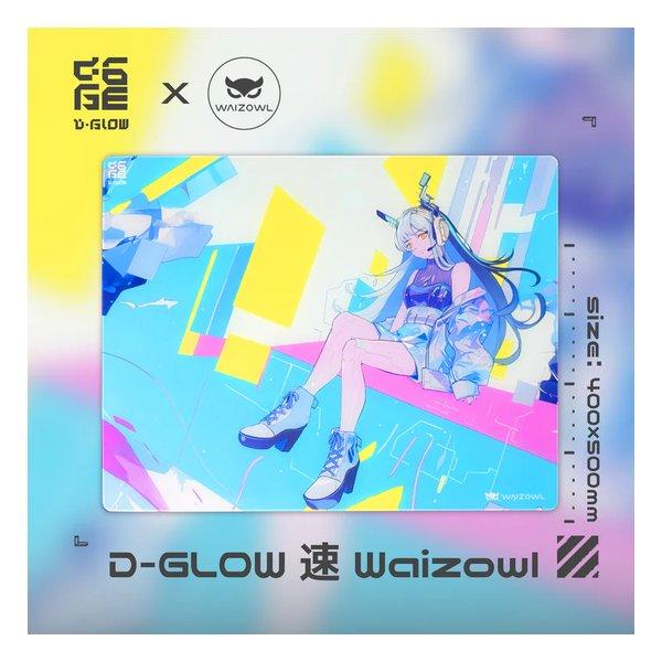 D-GLOW ディーグロウ 速-SU- WAIZOWL Limited Ver. ガラス製マウス
