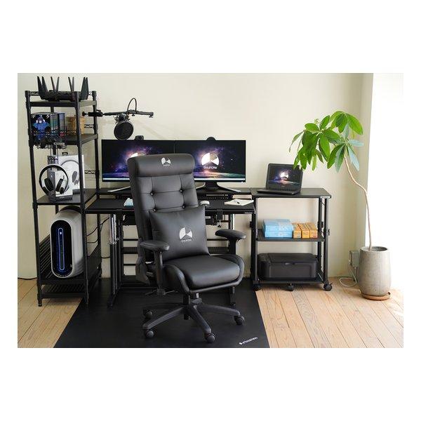 Bauhutte バウヒュッテ ゲーミングソファチェア2 PUレザータイプ/ブラック G-370PU-BK(2554421)_5