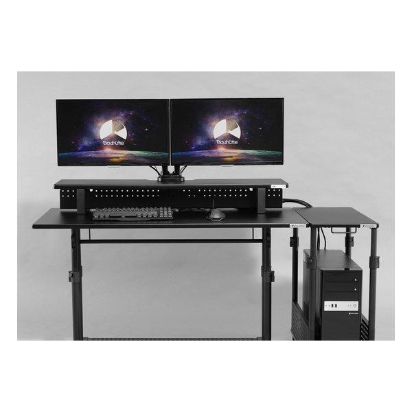 Bauhutte バウヒュッテ ワイドモニタースタンド 幅1100mm/ブラック BHS