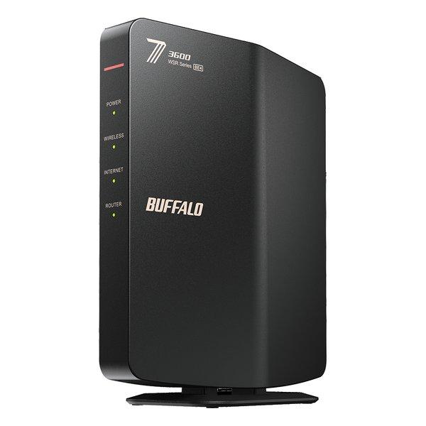 BUFFALO Wi-Fi 7 無線LANルーター SR3600BE4P/CWH BUFFALO バッファロー 無線LAN親機 Wi-Fi 7 11be 対応デュアルバンドWi