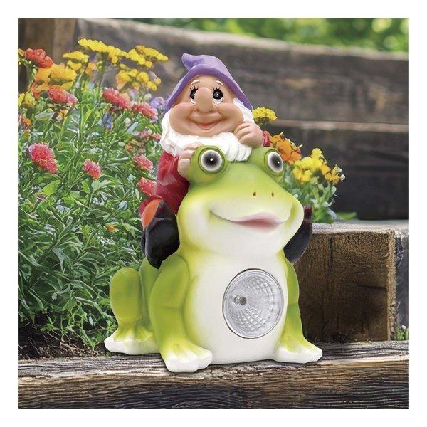 ALIX アリクス こひ゛とのソーラーカ゛ーテ゛ンライト カエル AXL-711