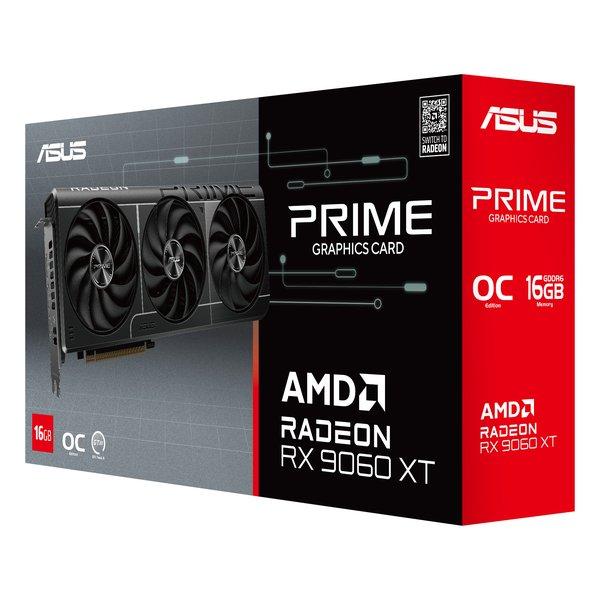 ASUS エイスース Prime Radeon RX 9060 XT 16GB GDDR6 OC Edition