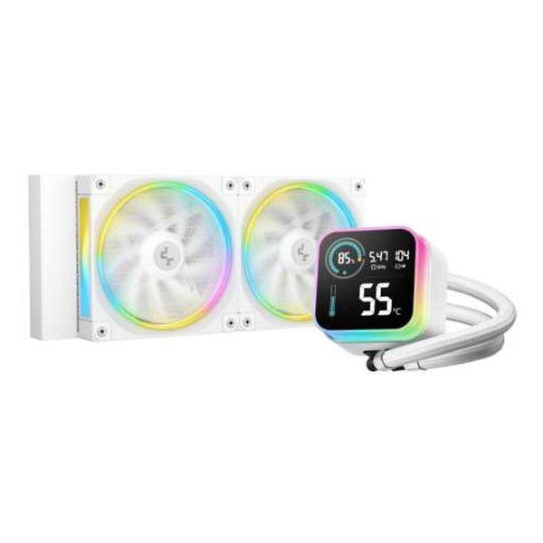 DEEPCOOL ディープクール LQ240 WH R-LQ240-WHDSMC-G-1(2654623) : e