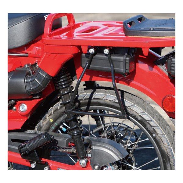 ROUGH\u0026ROAD ラフアンドロード ラリー591サイドバッグサポート CT125 BK RY59193BK(2646417)の画像