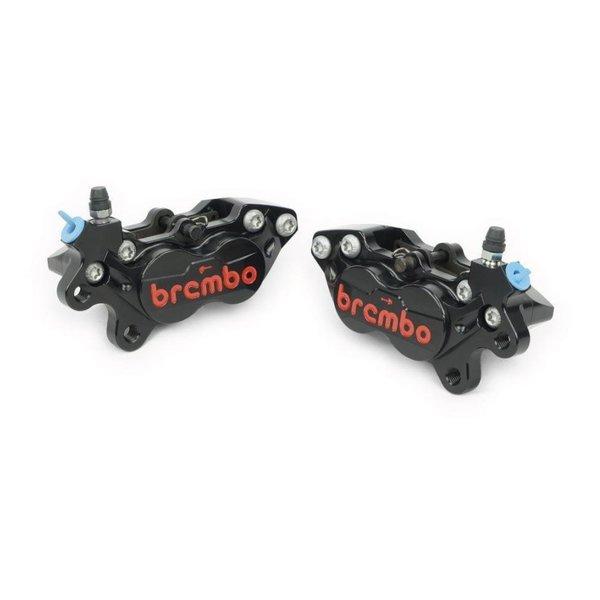brembo ブレンボ 4Pキャリパーレーシング左 BK/RD 20-4756-57(2646471)