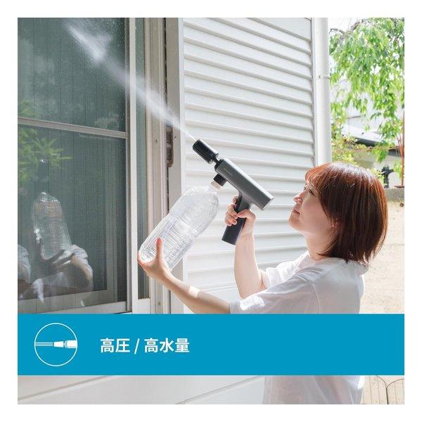 SYGN HOUSE サインハウス SPICERR ポケッタブル高圧洗浄機 SWU-201 BK