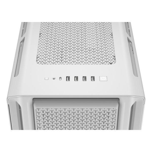 CORSAIR コルセア ミドルタワー型PCケース 5000T E-ATX/フロント・トップパネル/ホワイト CC-9011301-WW(2654341)_3