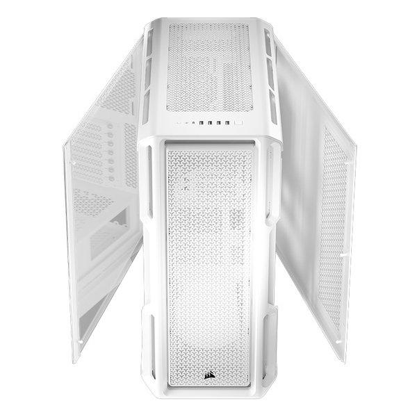CORSAIR コルセア ミドルタワー型PCケース 5000T E-ATX/フロント・トップパネル/ホワイト CC-9011301-WW(2654341)_8