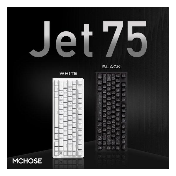 MCHOSE（マイチューズ） ラピッドトリガーキーボード Jet 75 White ホワイト MC-JET75-8(2658826)_1
