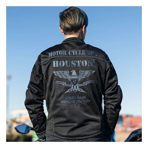HOUSTON ヒューストン HTVA2510S M/C RIDING JAC BK XL HTVA-2510SBKX(2649767)_12