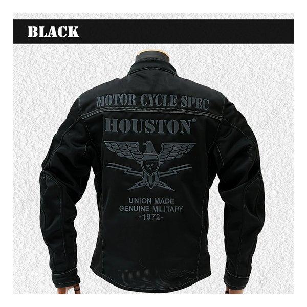 HOUSTON ヒューストン HTVA2510S M/C RIDING JAC BK XL HTVA-2510SBKX(2649767)_1