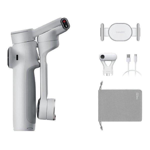 Insta 360 インスタ360 Flow 2 Pro AI トラッカーバンドル ストーングレー CINSABQB-FLOW226(2657654)（Yahoo!・e-zoa）