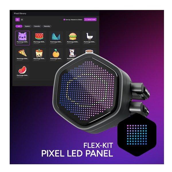 Cooler Master クーラーマスター MasterLiquid 240 Atmos II Pixel LED