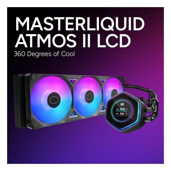 Cooler Master ML 360 Atmos II VRM Fan新品 Amazon.com: Cooler Master Atmos II 360 VRM AIO CPU Liquid Cooler