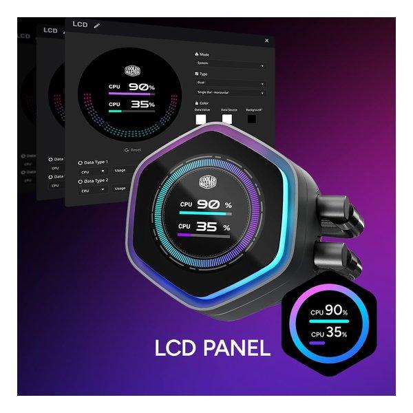 Cooler Master クーラーマスター MasterLiquid 360 Atmos II VRM Fan