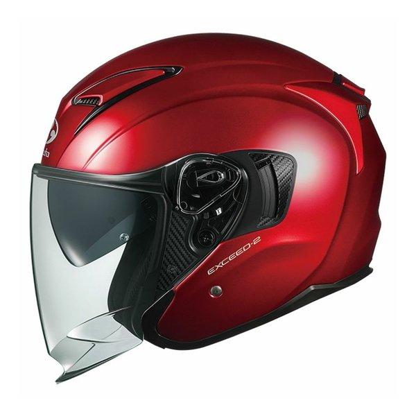OGK Kabuto（オージーケーカブト） OGK EXCEED-2 シャイニーレッド L