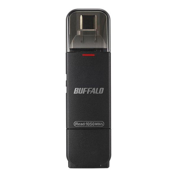 BUFFALO バッファロー USB 3.2 Gen2 Type-C/Type-A両対応 スティック型