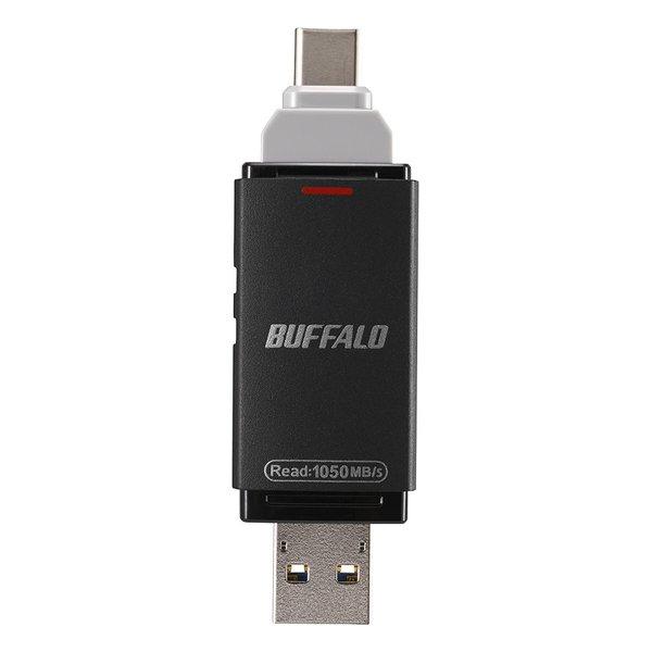 BUFFALO バッファロー USB 3.2 Gen2 Type-C/Type-A両対応 スティック型