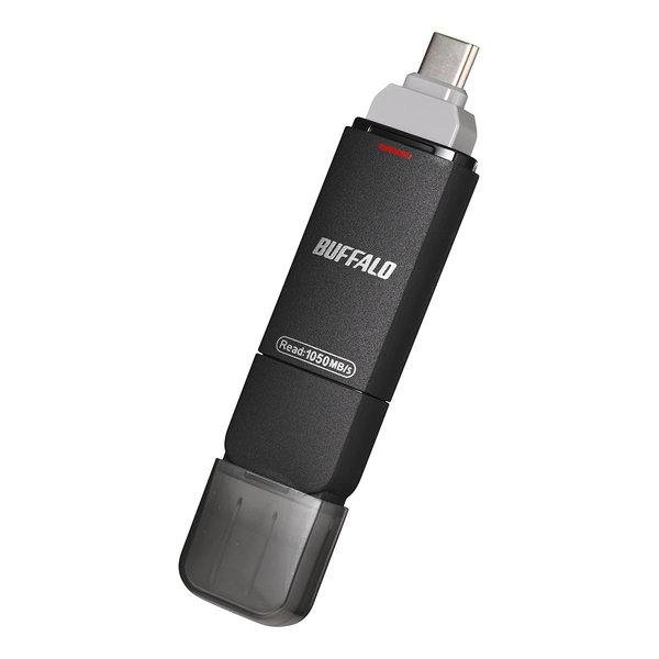 BUFFALO バッファロー USB 3.2 Gen2 Type-C/Type-A両対応 スティック型