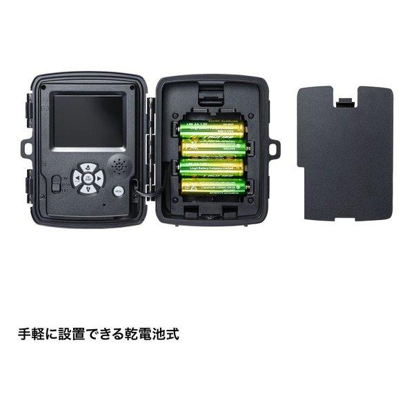SANWA SUPPLY サンワサプライ 連続録画機能付きトレイルカメラ CMS-SC07BK(2663579)_2