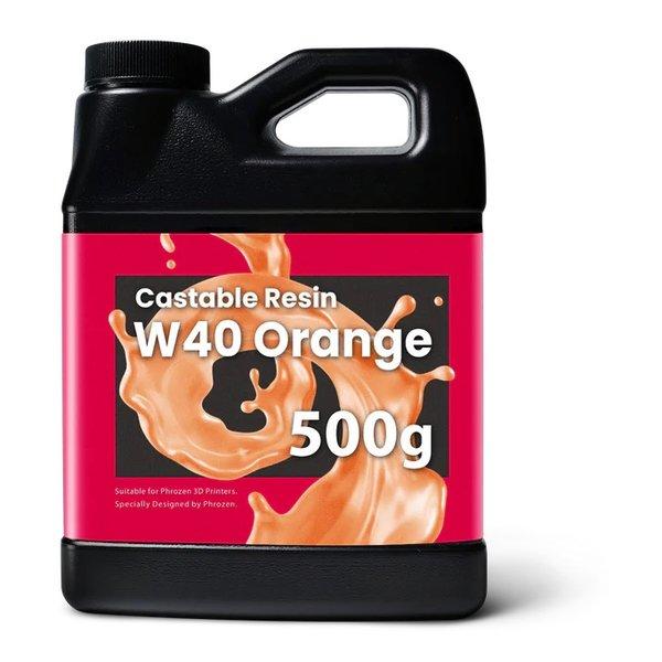 phrozen フローズン フローズン純正 鋳造用 キャスタブル W40 オレンジ/レジン/500g FMTJWCAW4S(2662931)_1