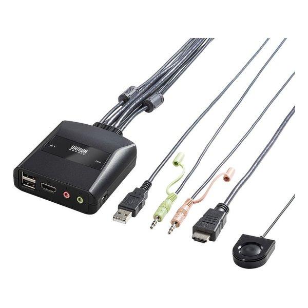 SANWA SUPPLY サンワサプライ 4K対応HDMIパソコン切替器