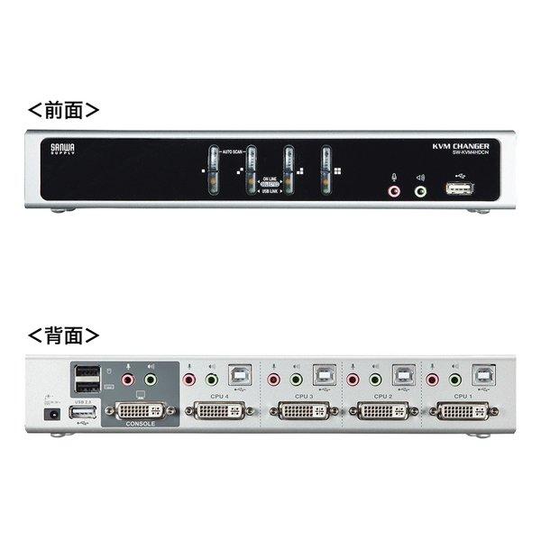 SANWA SUPPLY サンワサプライ パソコン自動切替器 4:1 SWKVM4HDCN(2442669)_2