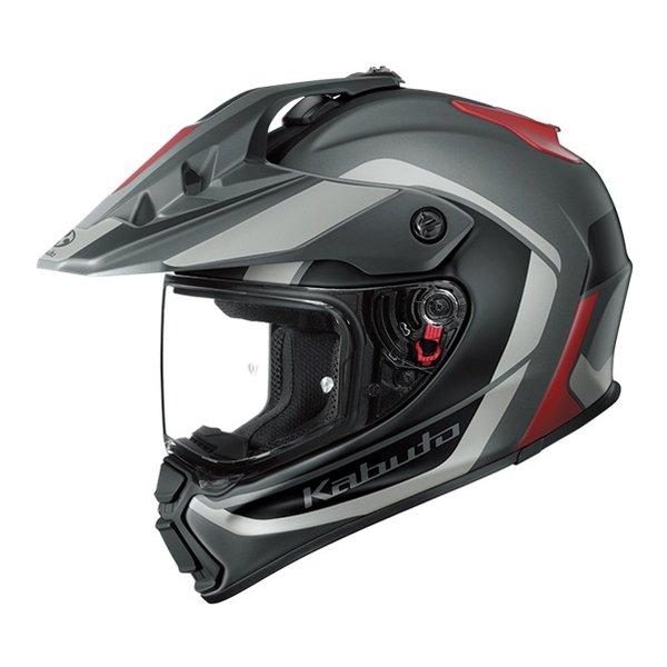 【美品】OGK Kabuto GEOSYS BLOCK フラットガンメタレッド OGK Kabuto（オージーケーカブト） OGK GEOSYS BLOCK ブロック