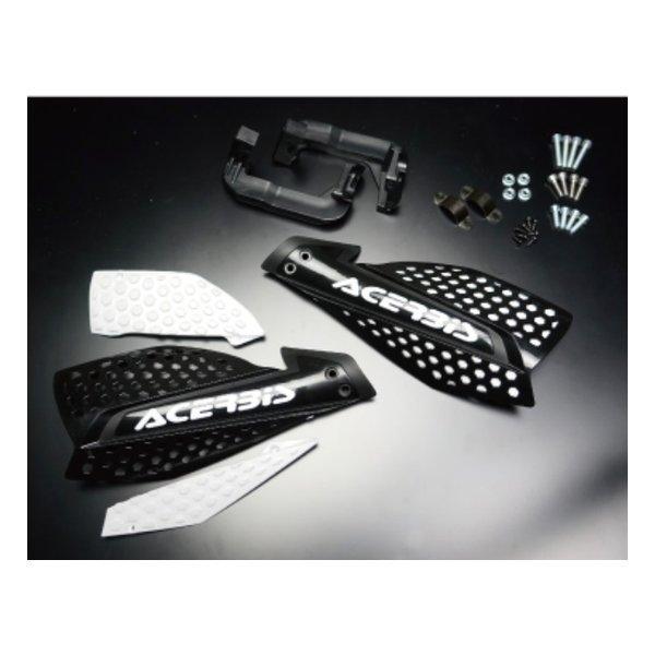 ACERBIS アチェルビス X-ULTIMATEハンドガード BK/WH ブラック/ホワイト AC-22115BK/WH(2644587)の画像