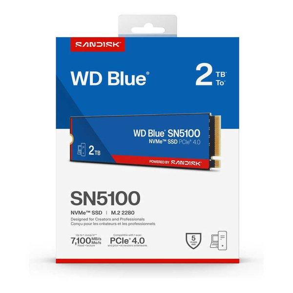 SANDISK サンディスク M.2 NVMe SSD 2TB WDBlue M.2 NVMe SSD 2TB WDBlue(2659243)の画像