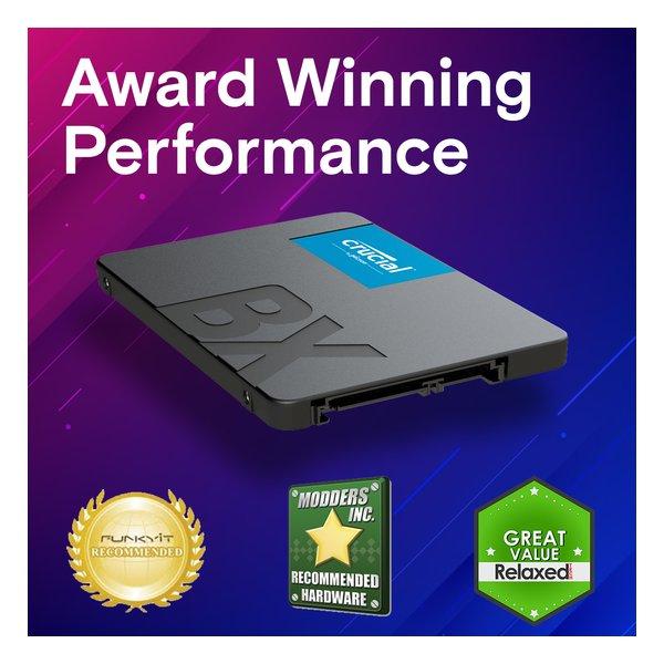 crucial クルーシャル 500GB 内蔵SSD BX500SSD1 シリーズ 2.5インチ