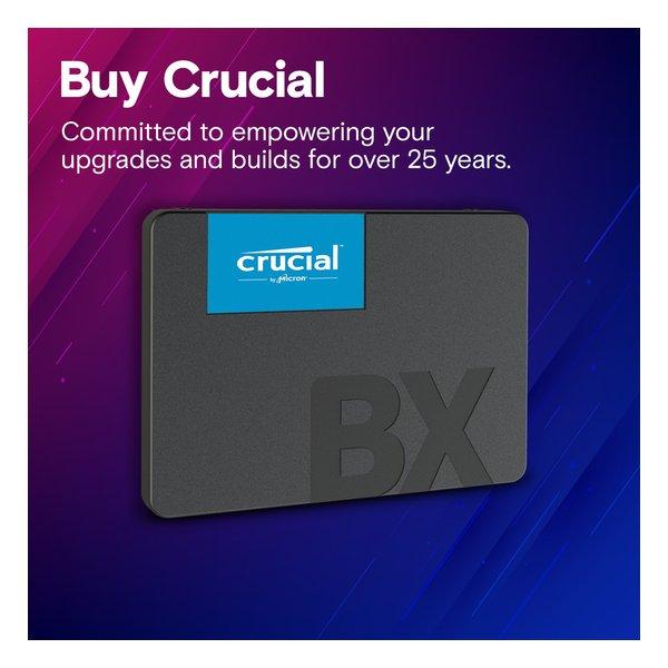 crucial クルーシャル 500GB 内蔵SSD BX500SSD1 シリーズ 2.5インチ