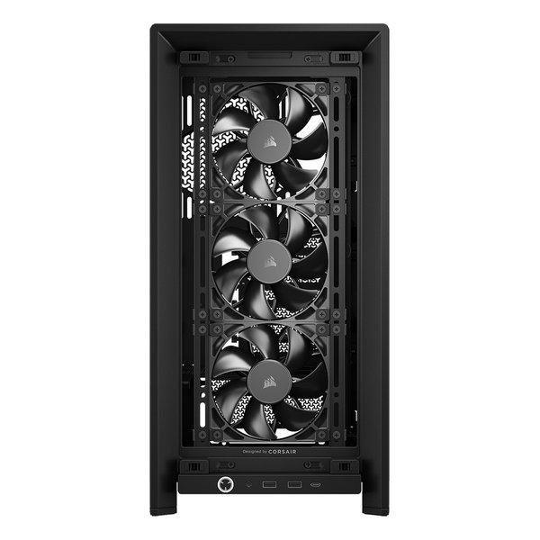 CORSAIR コルセア ミドルタワー型PCケース FRAME 4000D RS Black E-ATX