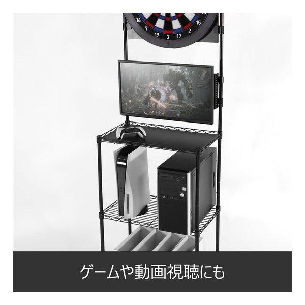 BLITZER ダーツスタンド 2台セット サラウンド付き BLITZER（ブリッツァー） ライティングシステムダーツスタンド BSD39