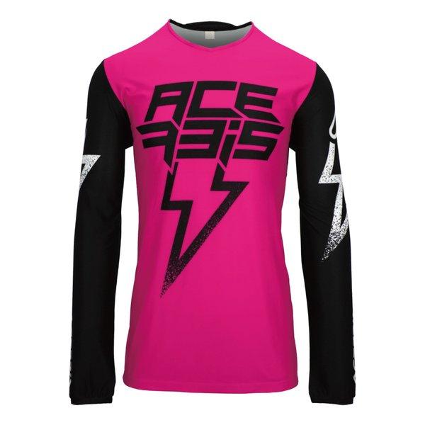 ACERBIS アチェルビス X-FLEX BLIZZARDジャージ ブラック/ピンク Ｓサイズ AC-26037BK/PK1(2645535)_1