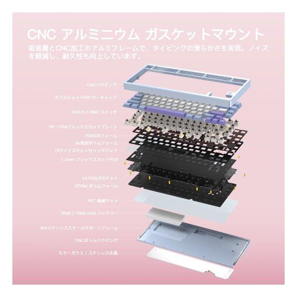 WOBKEY（ウォブキー） Rainy75 Pro PR75CPINK(2644240) : e-zoa - 通販