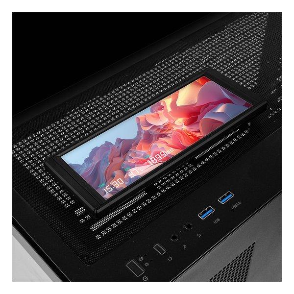 Thermalright サーマルライト Trofeo Vision LCD Black TH-TVLCD-BK