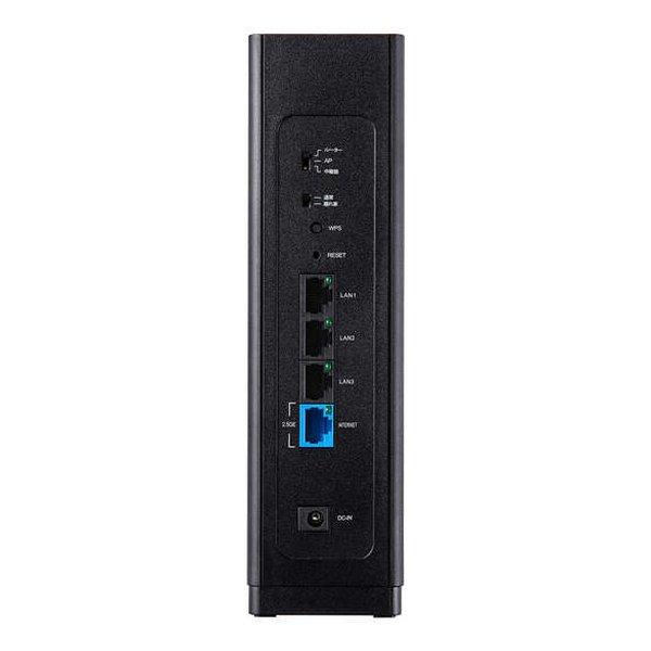 ELECOM Wi-Fi 7 ルーター WRC-BE6500S-B ELECOM エレコム Wi-Fi 7 5764+688Mbps セキュリティ搭載2.5Gルーター