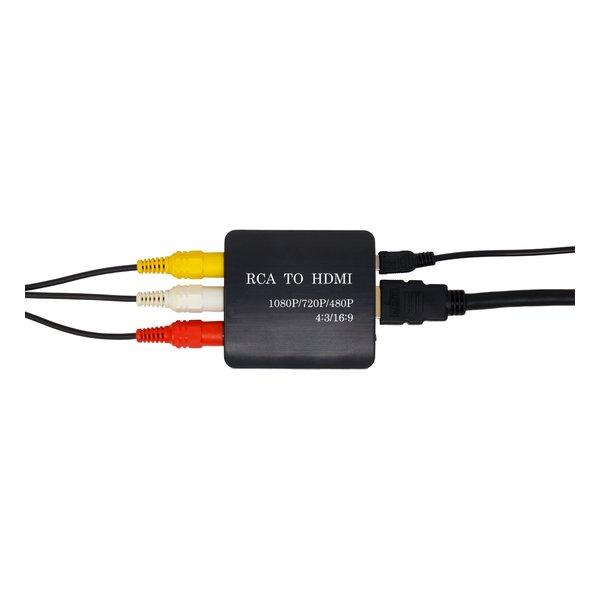 AINEX アイネックス RCA-HDMI変換器 縦横比&解像度切り替え対応 MCV
