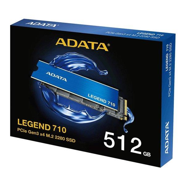 ADATA エイデータ M.2 NVMe 512GB ALEG-710-512GCS-I(2679196) : e-zoa