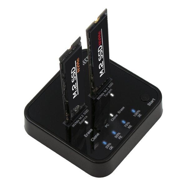 AOTECH アオテック M.2 NVMe SSD クローン＆4モードイレーススタンド AOK-NVMERCL-20G(2682391)_1
